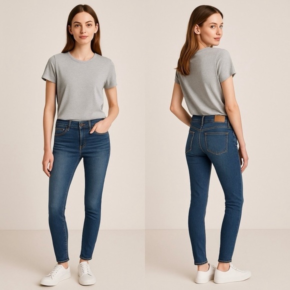 ✨👖 GAP 1969 Women’s Mid-Rise Skinny Jeans Size 28 ✨ - Picture 12 of 12